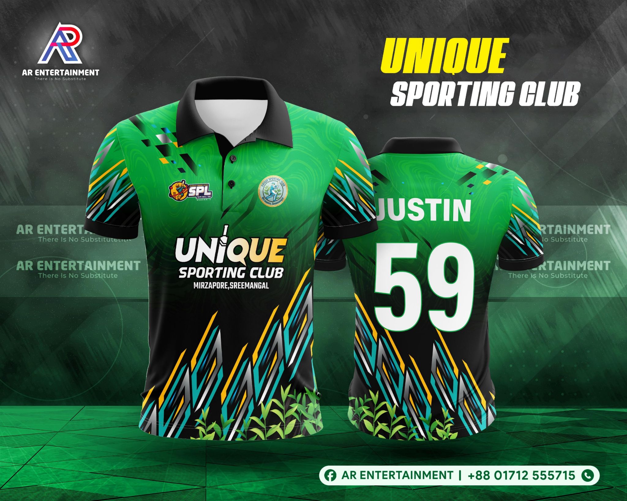 Cricket Jersey Mockup Kit