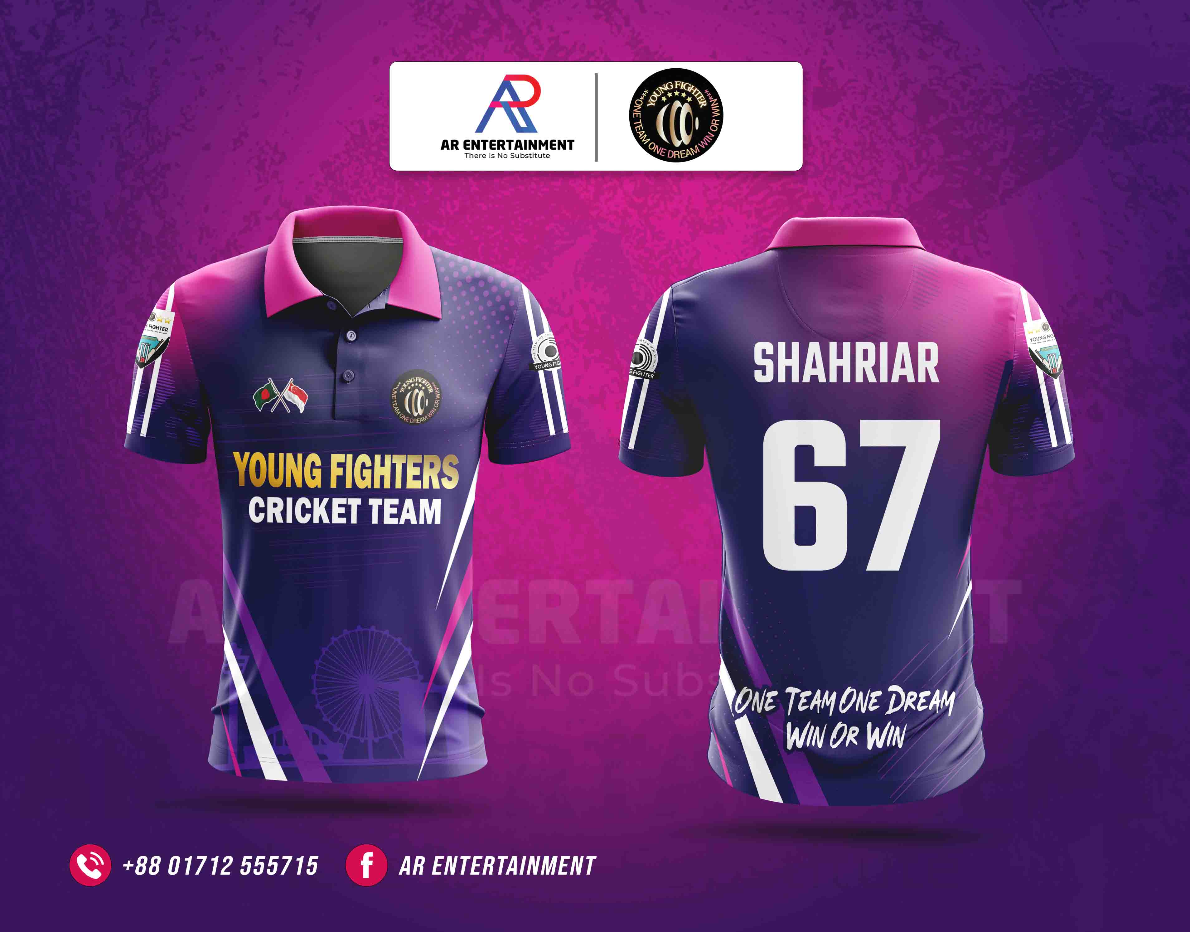 Cricket Jersey Mockup Kit