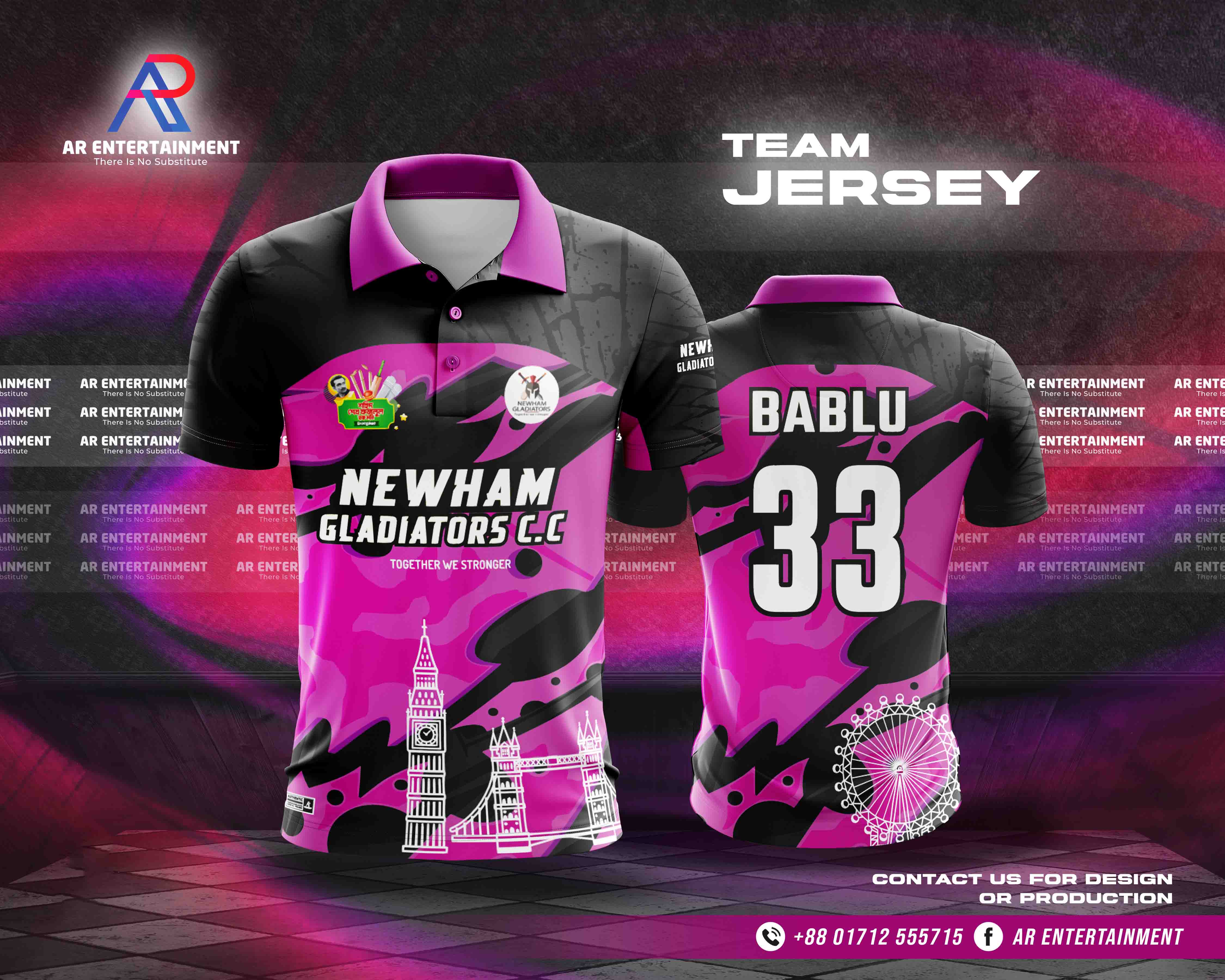 Cricket Jersey Mockup Kit